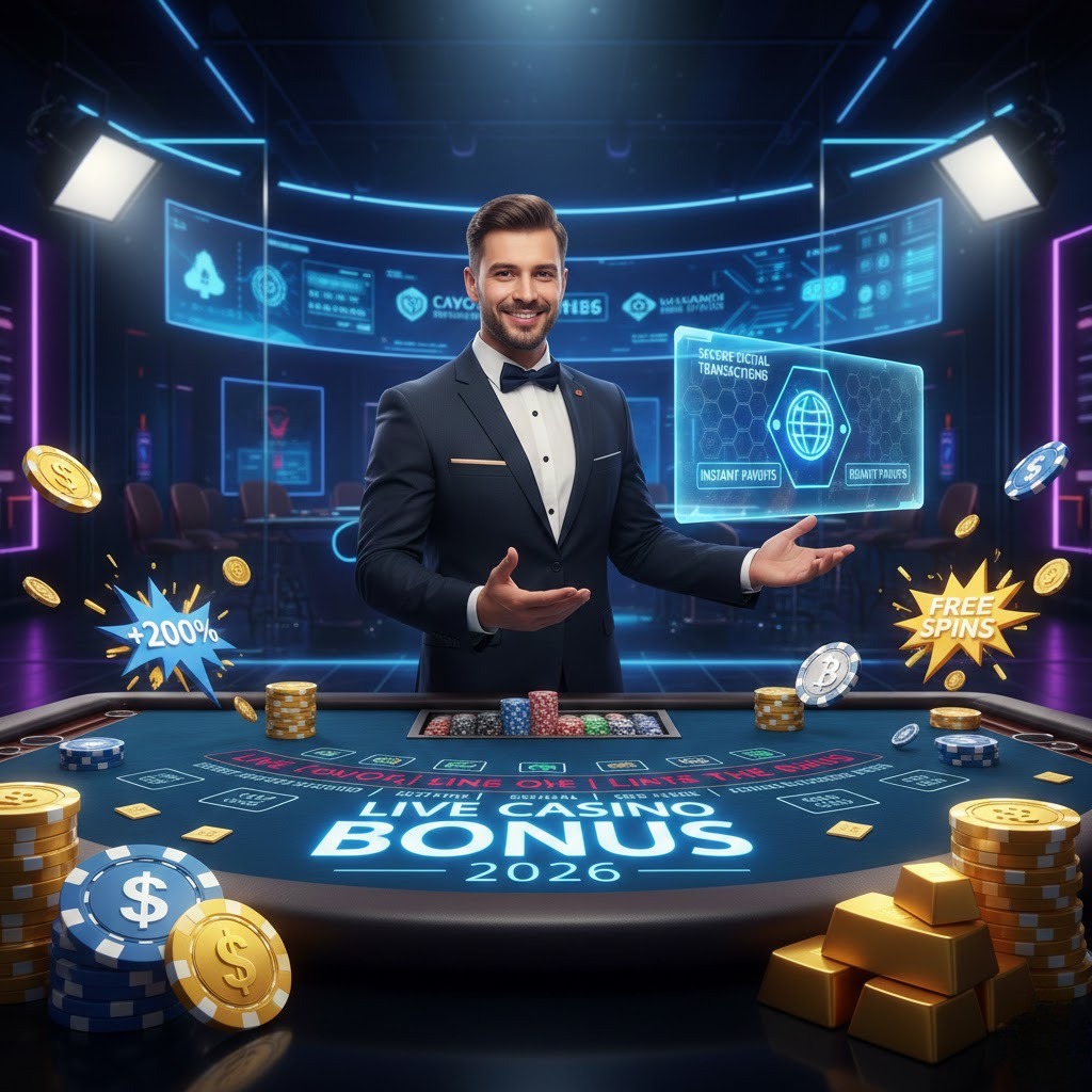 Bonus dan promo live casino 2026 dengan dealer profesional