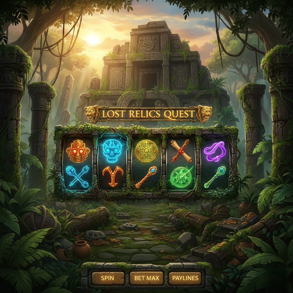 Slot petualangan hutan dengan free spin dan wild simbol